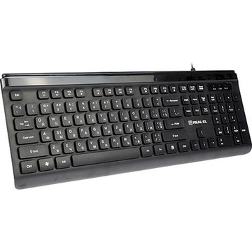 Клавіатура Real-EL 7085 Comfort Black