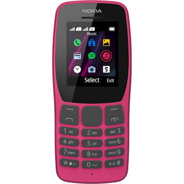 Мобільний телефон Nokia 110 Dual Sim 2019 Pink (16NKLP01A01)