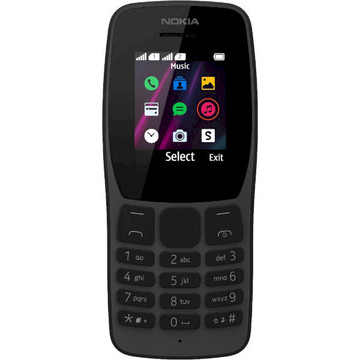 Мобільний телефон Nokia 110 DS 2019 Black