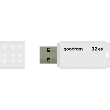 Флеш пам'ять USB Goodram 32GB UME2 White USB 2.0 (UME2-0320W0R11)
