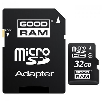 Карта пам'яті  Goodram 32GB microSDHC Class 10 (M1AA-0320R11)