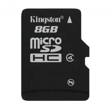 Карта пам'яті  Kingston 8Gb microSDHC class 4 (SDC4/8GBSP)