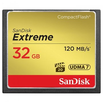 Карта памяти SanDisk CompactFlash 32 Gb Extreme