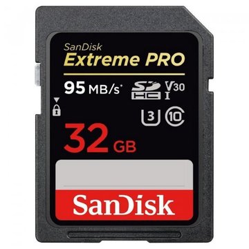 Карта памяти SanDisk 32GB UHS-I/U3 Class 10 Extreme Pro R170/W90MB/s (SDSDXXG-032G-GN4IN)