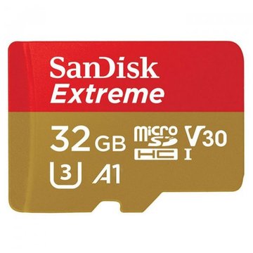 Карта пам'яті  SanDisk microSDHC 32GB Extreme A1 C10 V30 UHS-I U3
