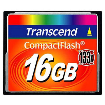 Карта пам'яті  Transcend 16Gb Compact Flash 133x (TS16GCF133)