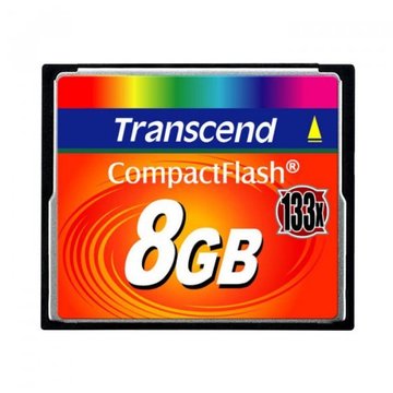Карта пам'яті  Transcend 8Gb Compact Flash 133x (TS8GCF133)
