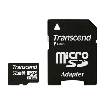 Карта пам'яті  Transcend 32Gb microSDHC class 10 (TS32GUSDHC10)