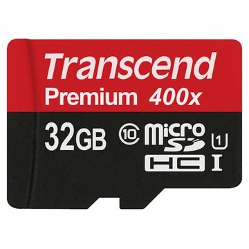 Карта пам'яті  Transcend 32Gb microSDHC UHS-I (TS32GUSDU1)