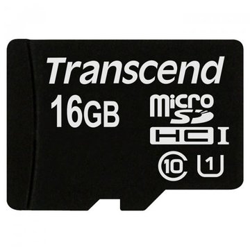 Карта памяти Transcend microSDHC 16GB Class 10 UHS-I Premium no ad(TS16GUSDCU1)