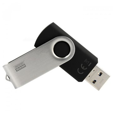 Флеш пам'ять USB Goodram 16Gb Twister Black USB 3.0 (UTS3-0160K0R11)