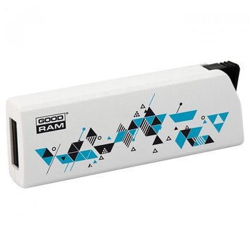 Флеш пам'ять USB Goodram 8Gb Cl!ck White USB 2.0 (UCL2-0080W0R11)