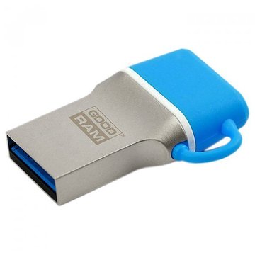 Флеш пам'ять USB Goodram 64Gb ODD3 Blue Type-C USB 3.0 (ODD3-0640B0R11)