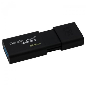 Флеш память USB Kingston 64Gb DataTraveler 100 Generation 3 USB3.0 (DT100G3/64Gb)