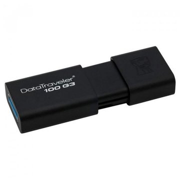 Флеш память USB Kingston 128Gb DT100 G3 Black USB 3.0 (DT100G3/128Gb)