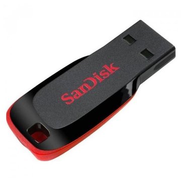 Флеш пам'ять USB SanDisk Cruzer Blade 16Gb Black/Red