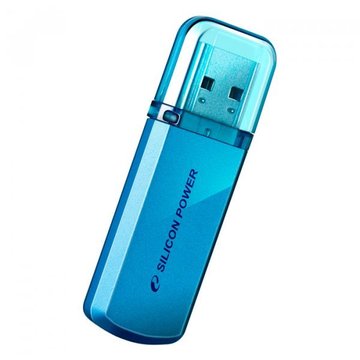 Флеш память USB Silicon Power 16Gb Helios 101 Blue (SP016GbUF2101V1B)