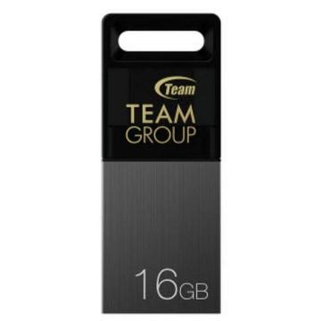 Флеш память USB Team 16Gb M151 Gray USB 2.0 OTG (TM15116GC01)