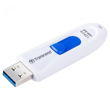 Флеш пам'ять USB Transcend 128Gb JetFlash 790 White USB 3.0 (TS128GJF790W)