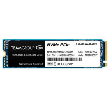 SSD накопитель Team SSD 128GB MP33 M.2 2280 PCIe 3.0 x4 3D TLC (TM8FP6128G0C101)