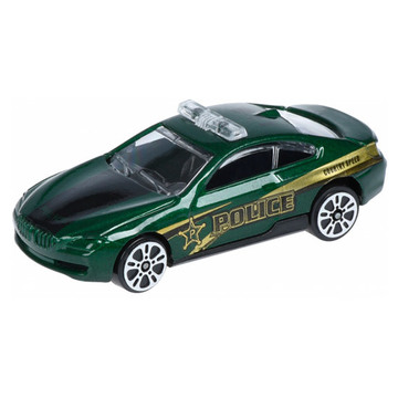 Машинка Same Toy Model Car. Полиция зеленый (SQ80992-But-5)
