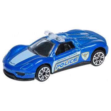 Машинка Same Toy Model Car. Полиция синий (SQ80992-But-2)