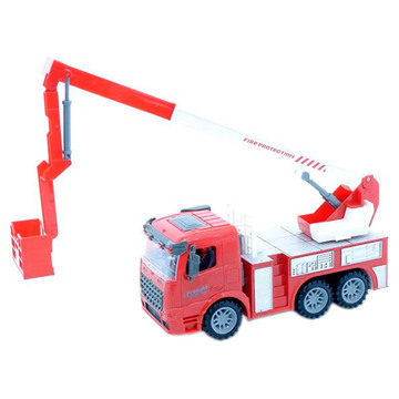 Машинка Same Toy Truck. Пожарная машина с подъемным краном (98-617Ut)
