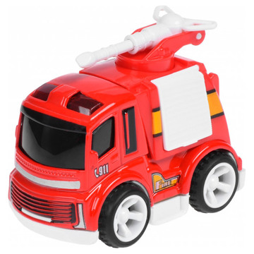 Машинка Same Toy Mini Metal. Пожарная машинка с брансбойтом (SQ90651-4Ut-1)