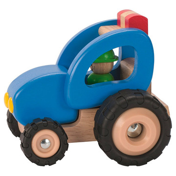 Машинка Goki Трактор синий (55928G)