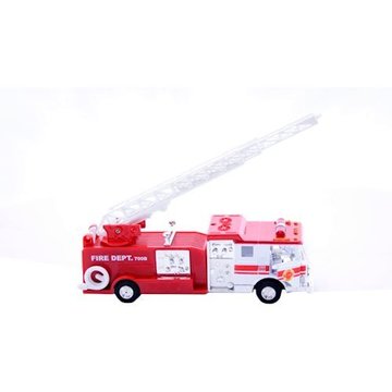 Машинка Goki Пожежна машина білий (12115G-3)