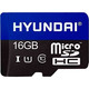 Карта пам'яті  Hyundai Flash microSDHC 16GB Class 10 CL10 U1 + SD-адаптер (SDC16GU1)