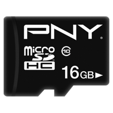 Карта памяти PNY Performance Plus microSDHC 16GB Class 10 UHS-I + SD-адаптер (P-SDU16G10PPL-GE)