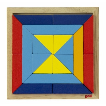 Пазлы Goki Мир форм-треугольники 57572-1