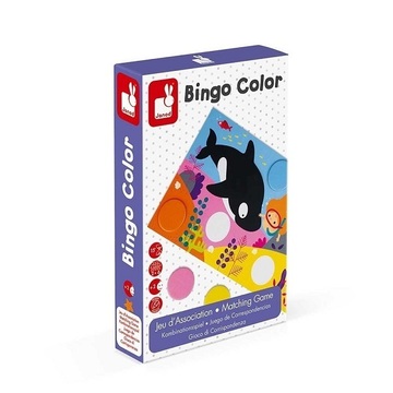 Настольная игра Janod Бинго. Изучение цвета J02693