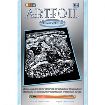 Набор Sequin Art ARTFOIL SILVER Овчарка SA0606