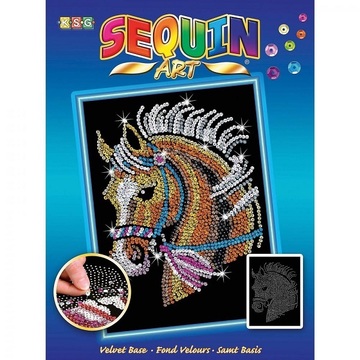 Набор Sequin Art BLUE Лошадь SA1517