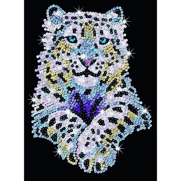 Набор Sequin Art BLUE Снежный леопард SA1404