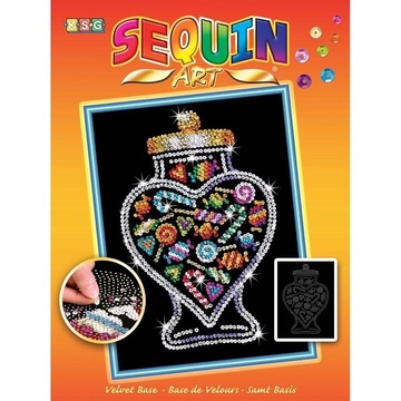 Набір Sequin Art ORANGE Банка з цукерками SA1505