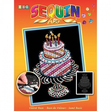 Набор Sequin Art ORANGE Праздничный торт SA1506
