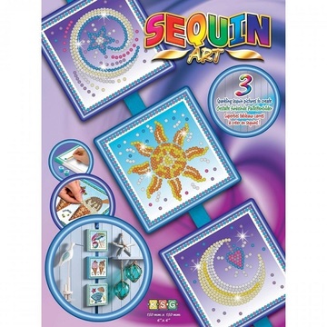 Набір Sequin Art SEASONS Космос, Сонце, Місяць і зірки SA1511