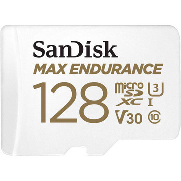 Карта памяти SanDisk 128GB UHS-I/U3 Class 10 Max Endurance R100/W40MB/s (SDSQQVR-128G-GN6IA)