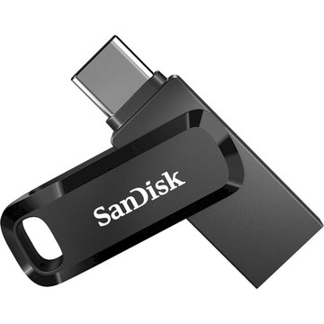Флеш память USB SanDisk 256GB Type-C Dual Drive Go Black (SDDDC3-256G-G46)