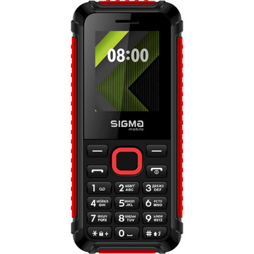 Мобільний телефон Sigma mobile X-style 18 Track Dual Sim Black/Red