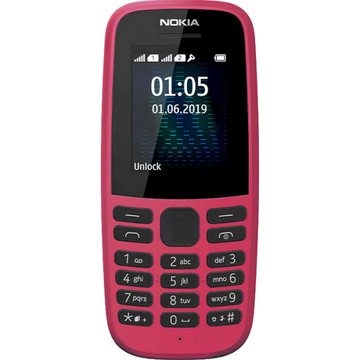 Мобільний телефон Nokia 105 2019 Single Sim Pink