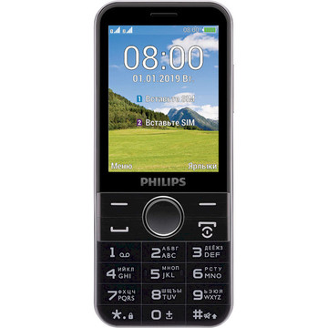 Мобільний телефон Philips Xenium E580 Dual Sim Black