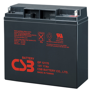 Акумуляторна батарея для ДБЖ CSB 12V, 17A
