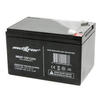 Акумуляторна батарея для ДБЖ Maxxter MBAT-12V12AH, 12В 12Ач