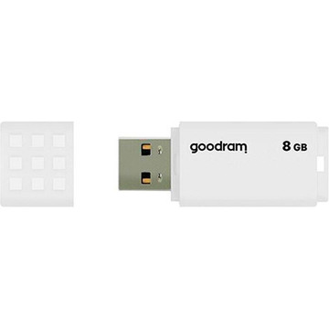 Флеш пам'ять USB GoodRAM 8GB USB 2.0 UME2 White Retail (UME2-0080W0R11)