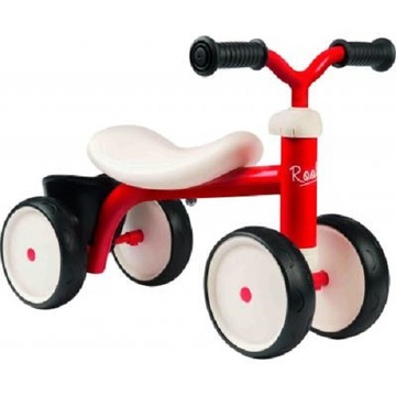 Дитячий велосипед Smoby металевий, чотириколісний Червоний (721400)