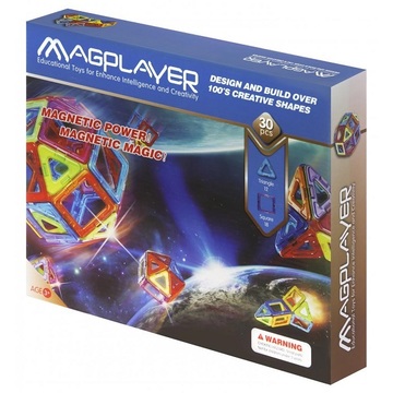 Конструктор MagPlayer 30 ед. (MPB-30)
